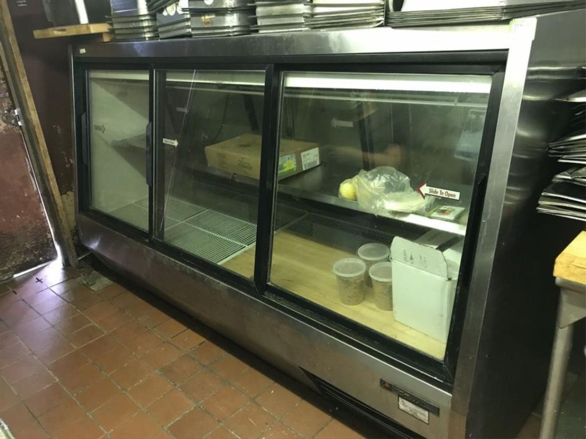 Sliding Glass Door Refrigerator