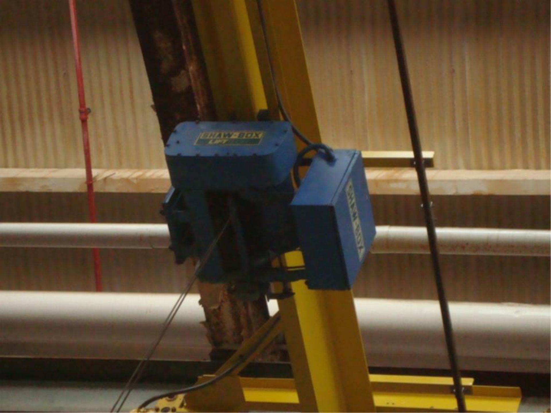 3-Ton Capacity Single Rail Support Bridge Crane - Image 6 of 9