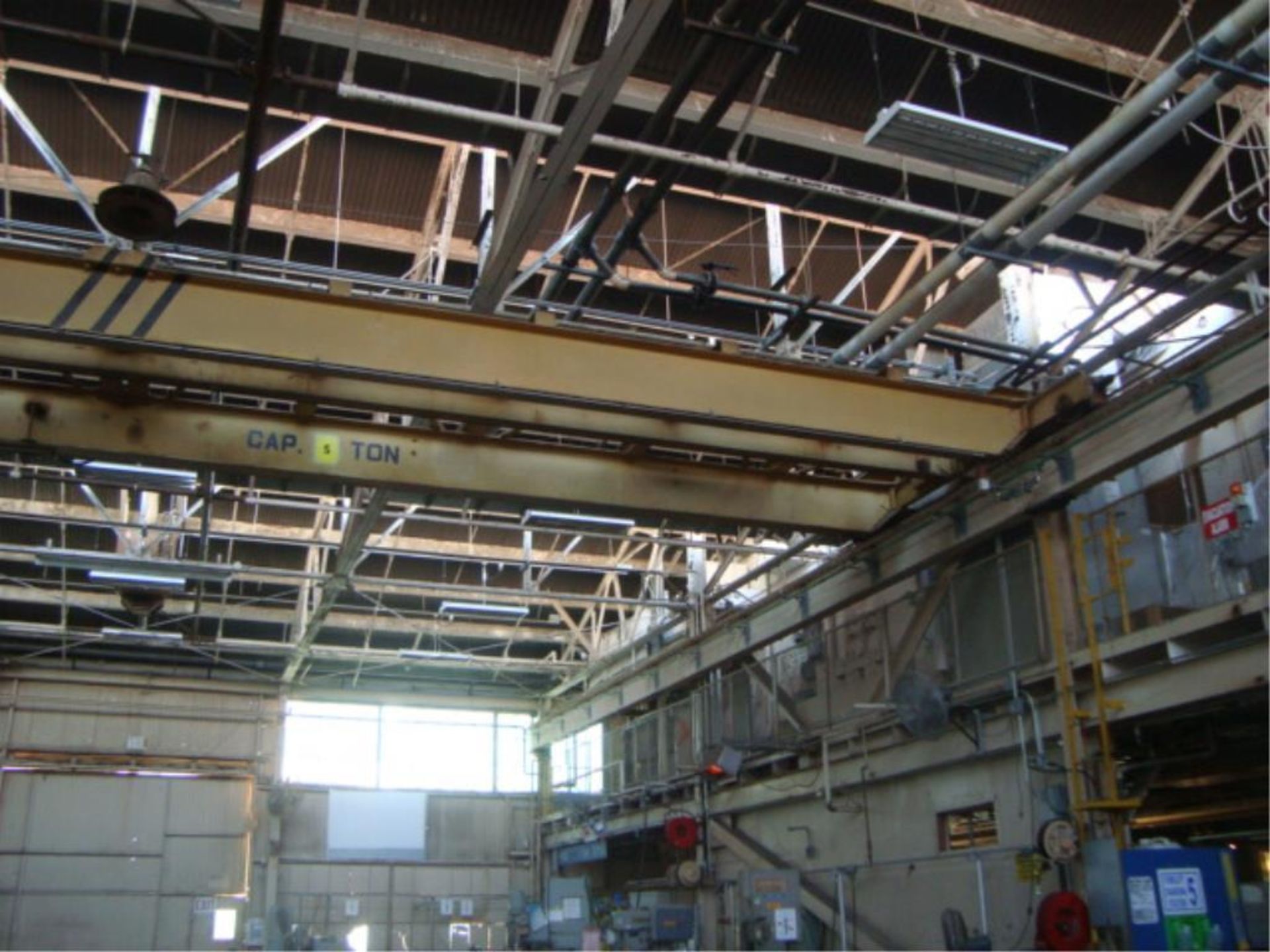 5-Ton Capacity Overhead Bridge Crane - Image 4 of 14