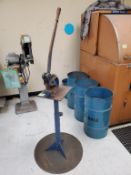 Manual Punch With Heavy Duty Base Stand