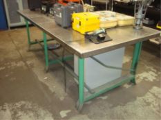 Heavy Duty Workbench w/Stainless Steel Table Top