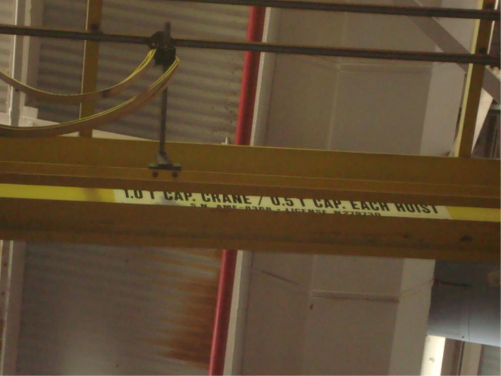 1.5-Ton Capacity Single Rail Support Bridge Crane - Image 11 of 11