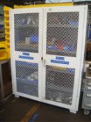 80/20 Hardware Supply Cabinet With Contents
