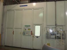 Paint Spray Booth W/ Joining Cure Drying Oven