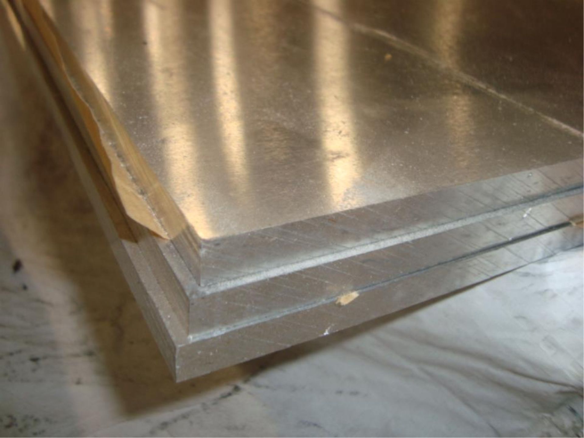 Unused Raw Stock Aluminum Plates - Image 5 of 7
