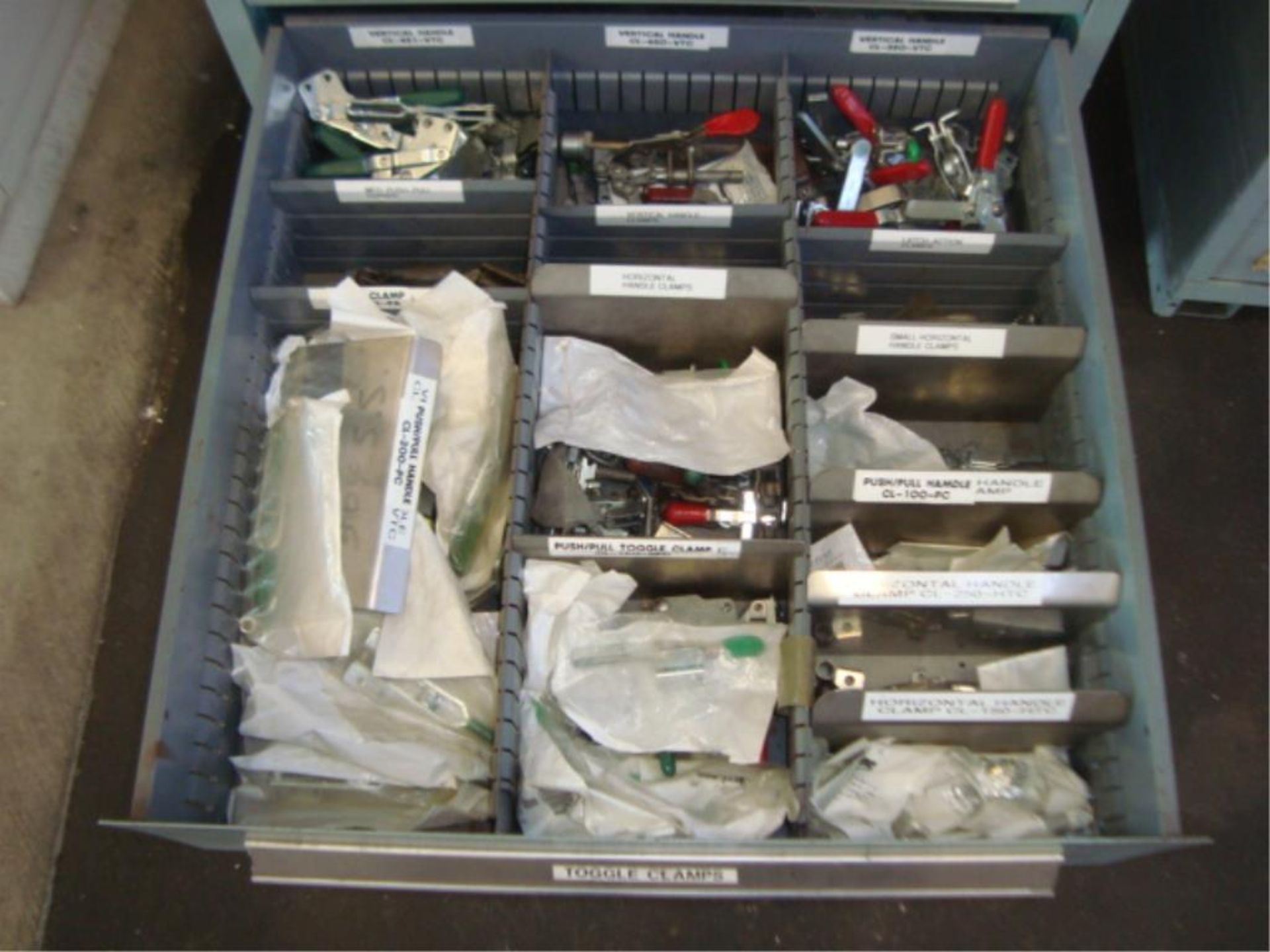 5-Drawer Parts Supply Cabinet With Contents - Image 5 of 7