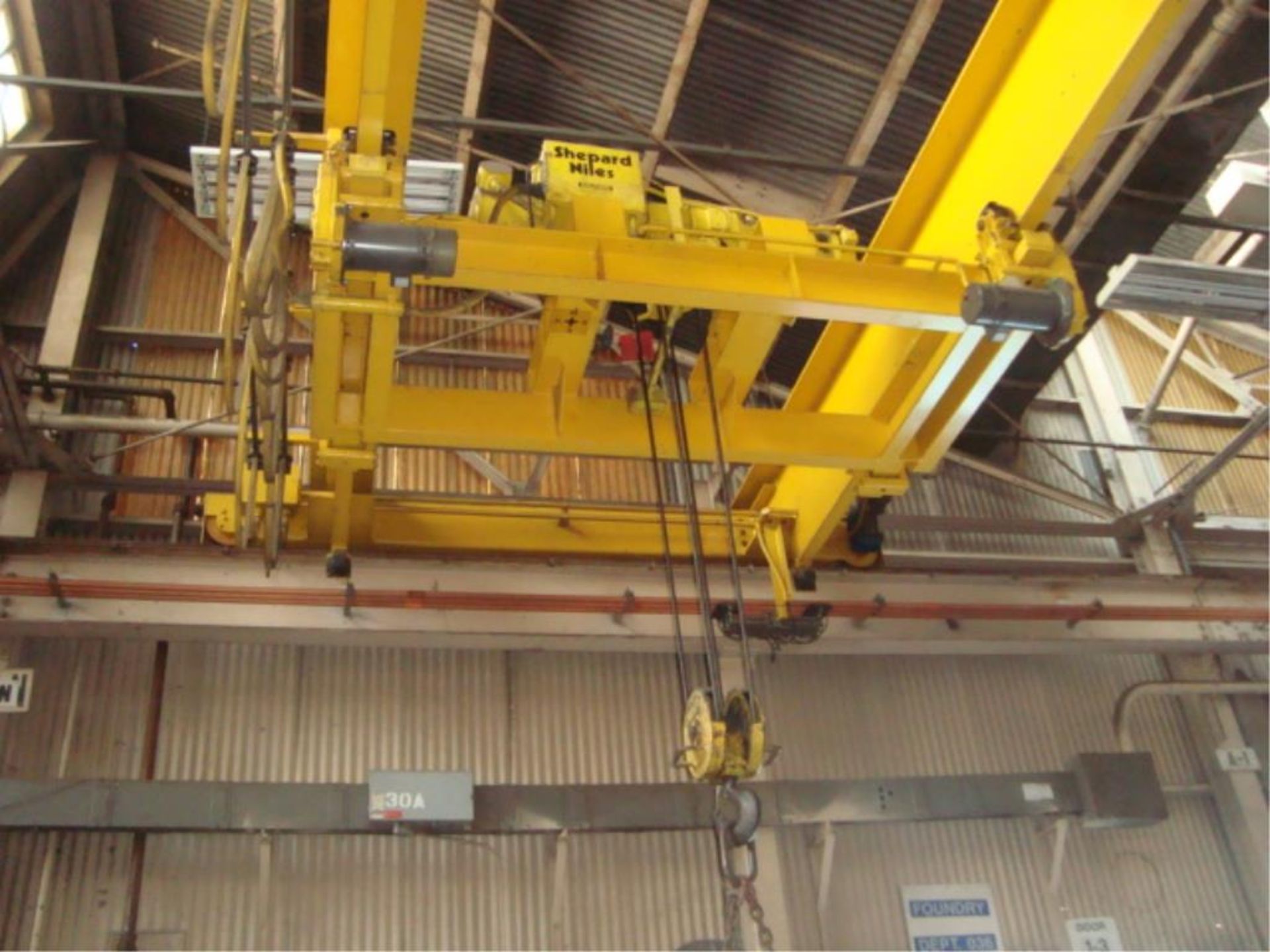 10-Ton Capacity Overhead Bridge Crane - Image 7 of 9