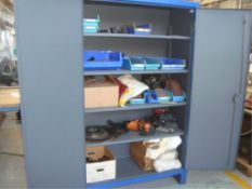 Heavy Duty Tool Cabinet With Tools & Supplies