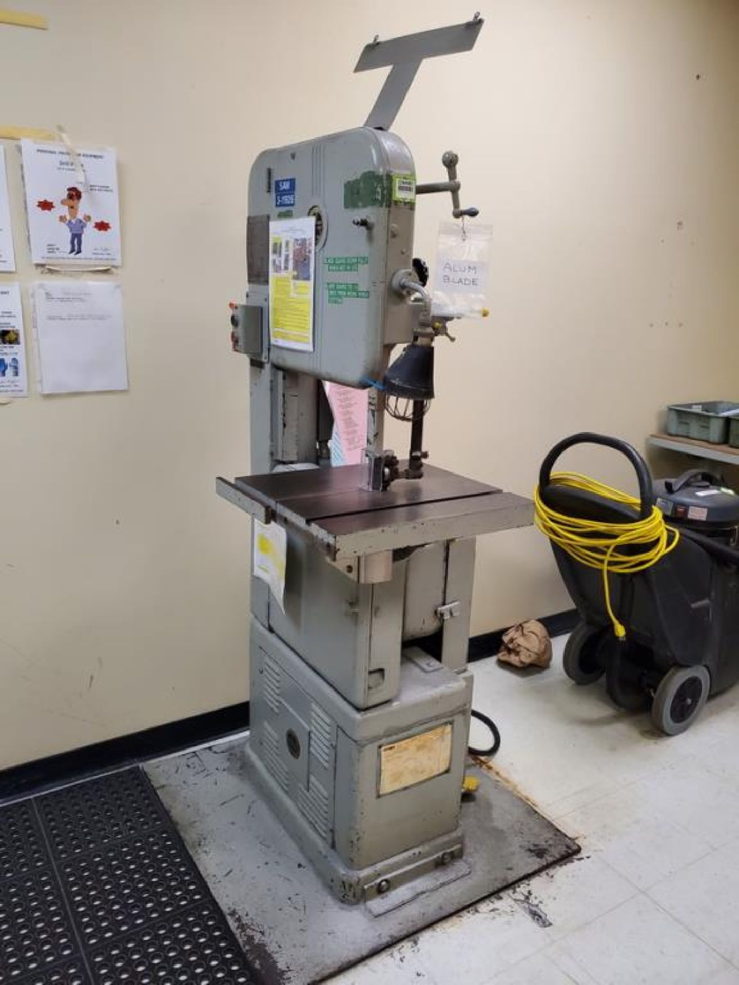 Vertical Band Saw