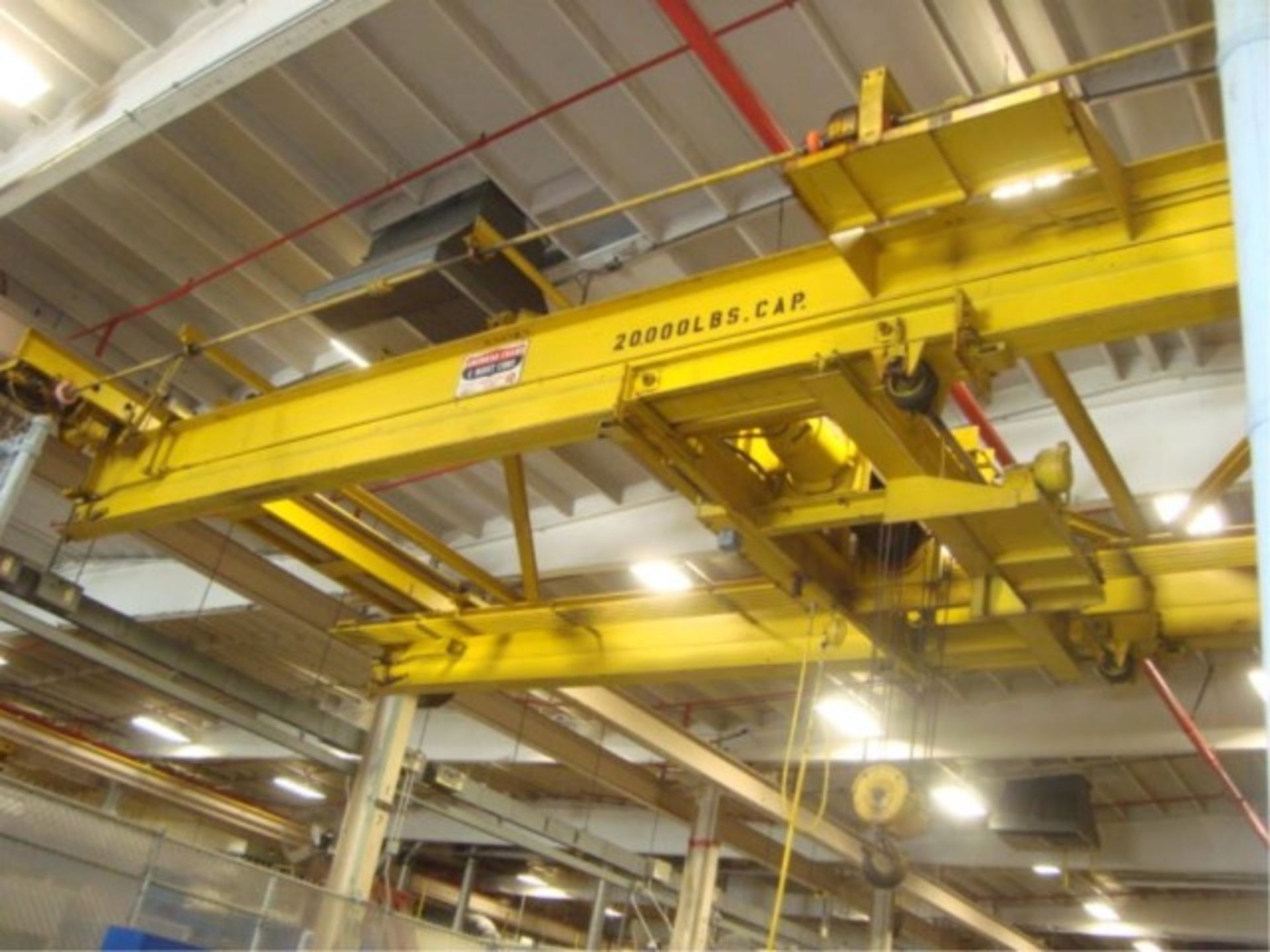 10-Ton Capacity Overhead Bridge Crane - Image 2 of 12