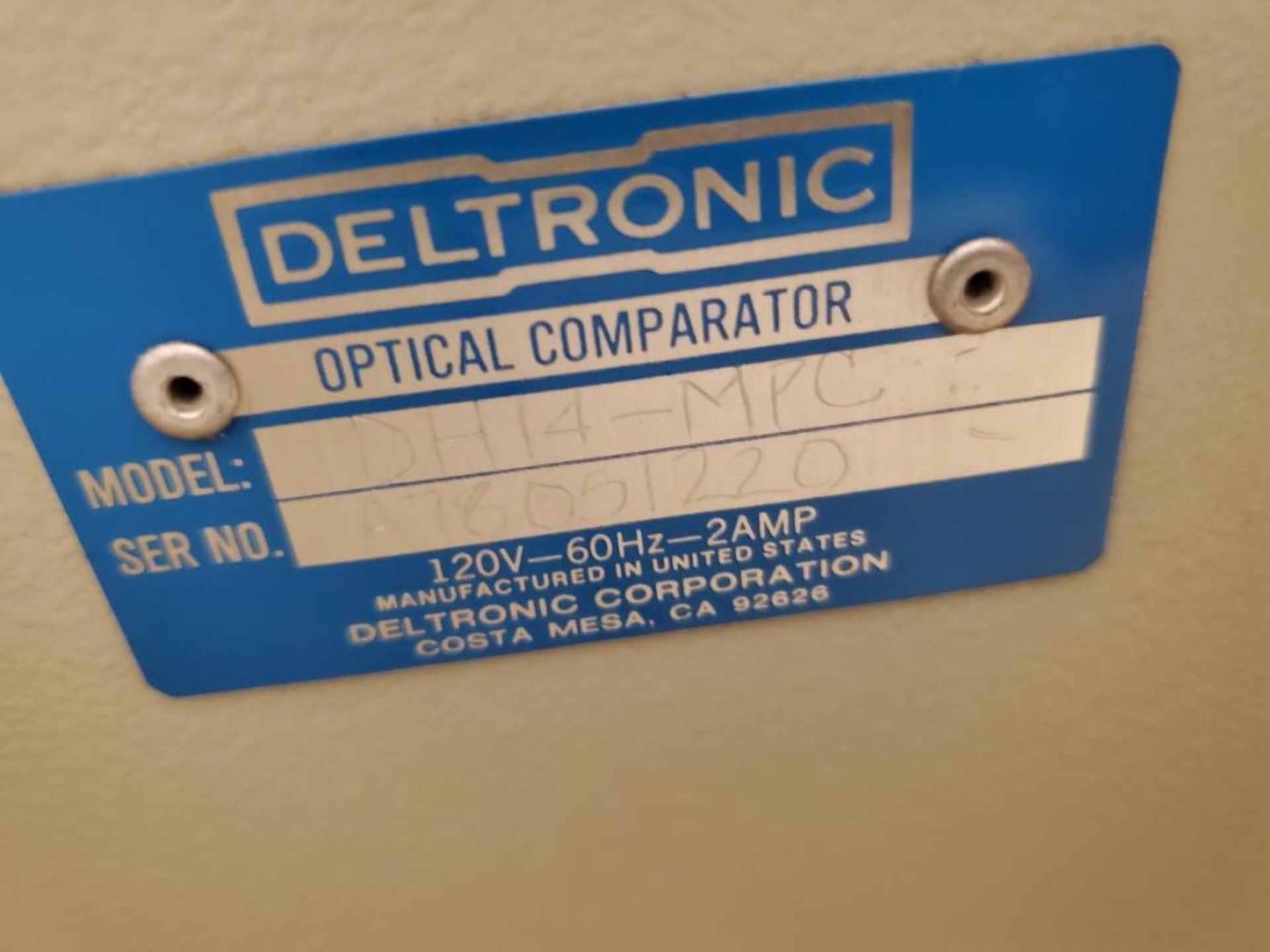 Optical Comparator - Image 9 of 9