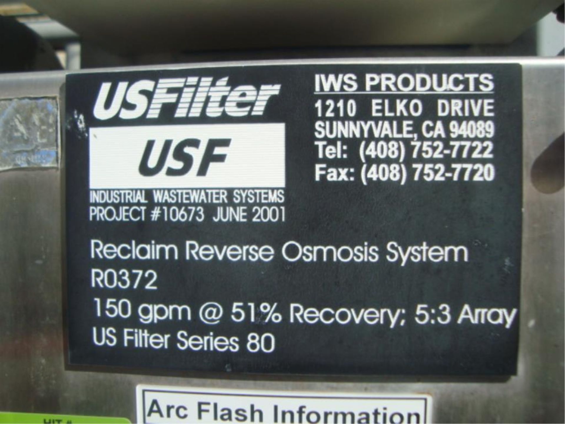 Reverse Osmosis System - Image 7 of 8