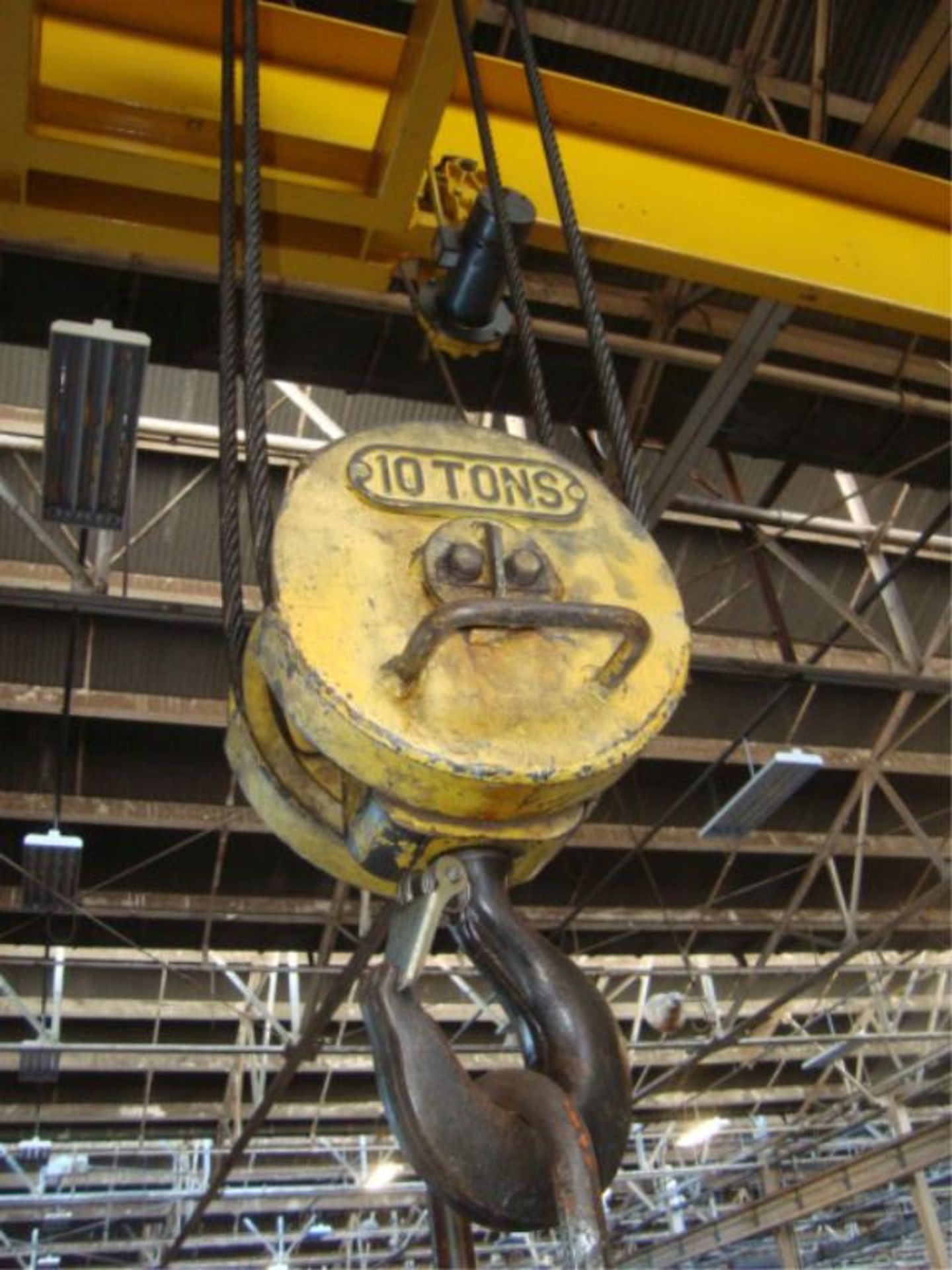 10-Ton Capacity Overhead Bridge Crane - Image 8 of 9