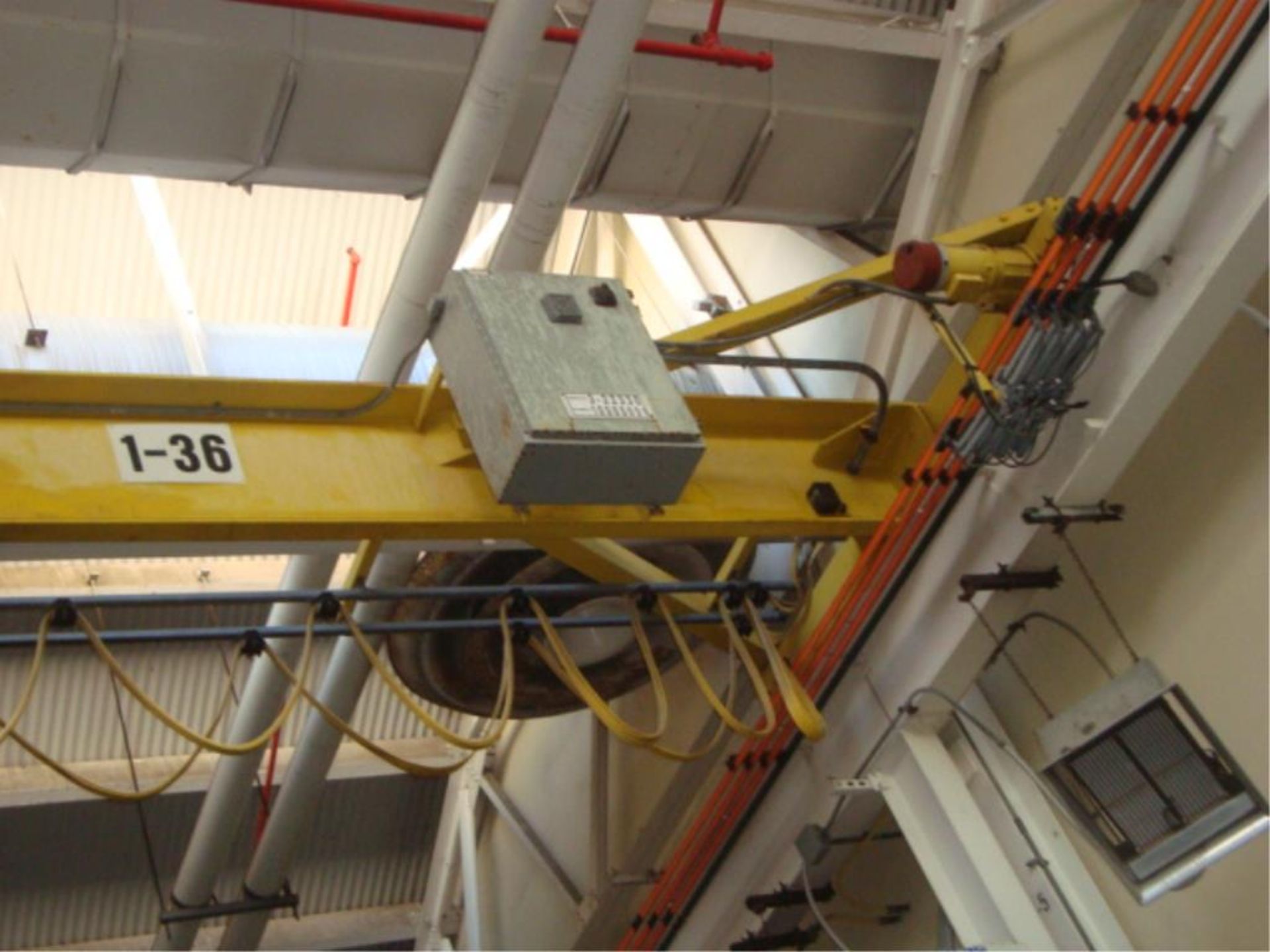 1.5-Ton Capacity Single Rail Support Bridge Crane - Image 6 of 14