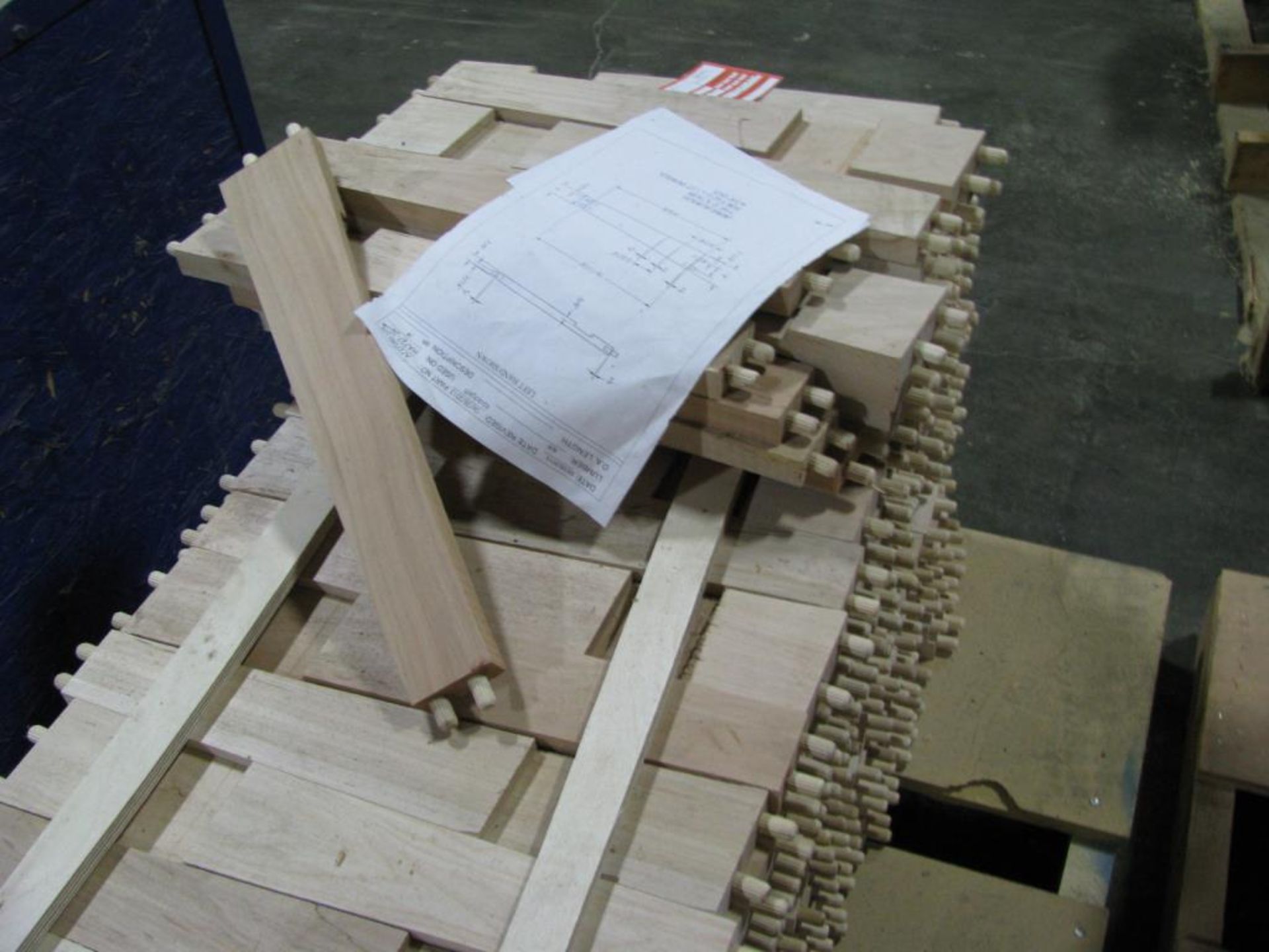 Wooden Frame Parts, Legs - Image 15 of 36