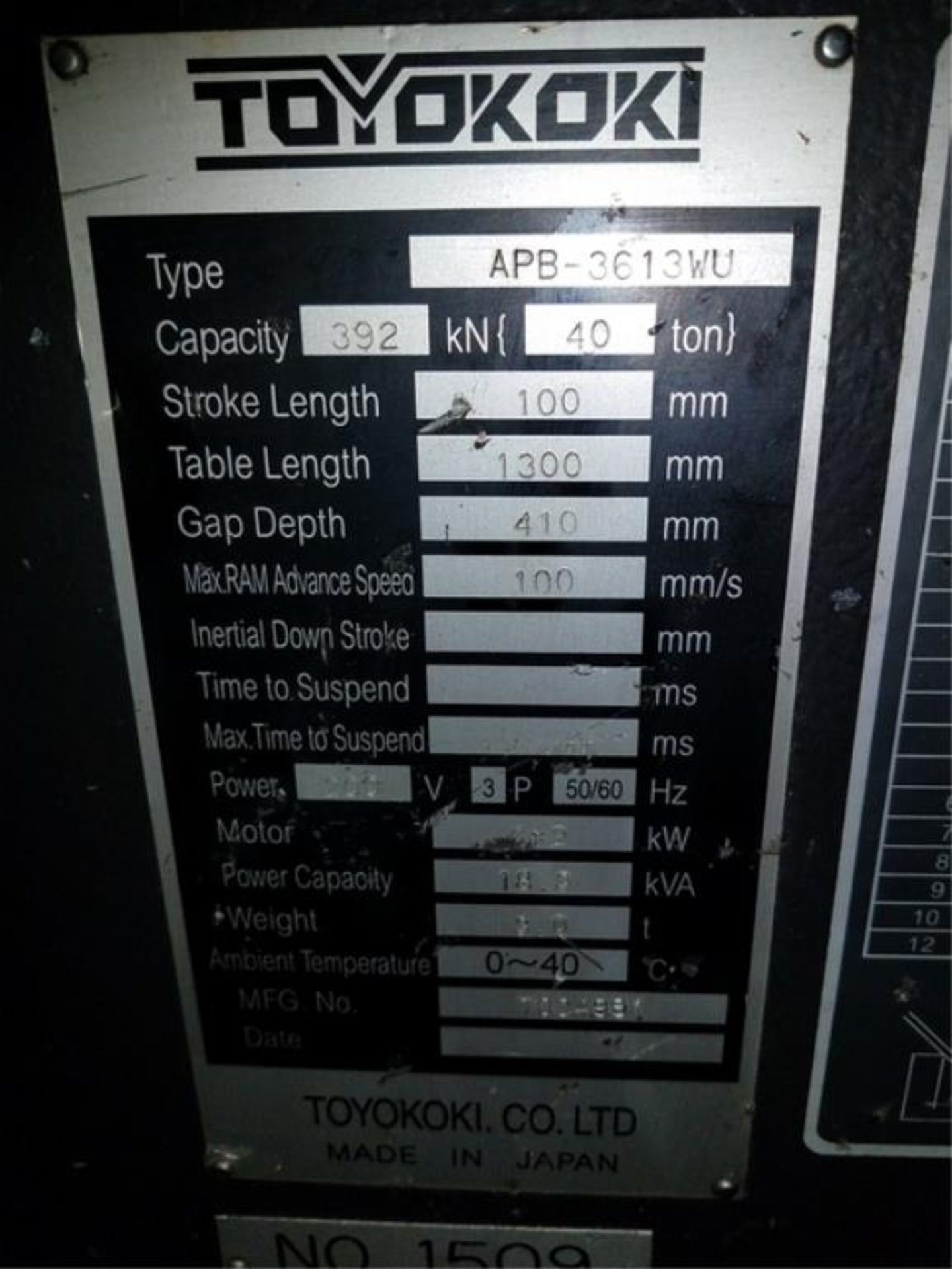 Press Brake - Image 6 of 6