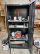Metal Cabinet with Tools
