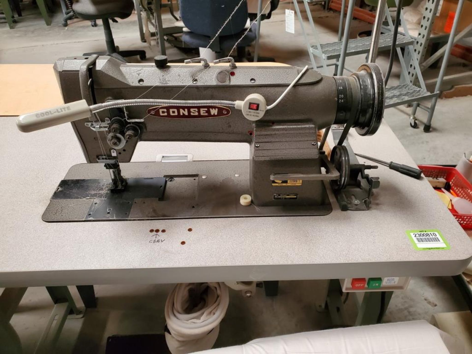 Heavy Duty Two Needle Lockstitch Sewing Machine - Image 2 of 12