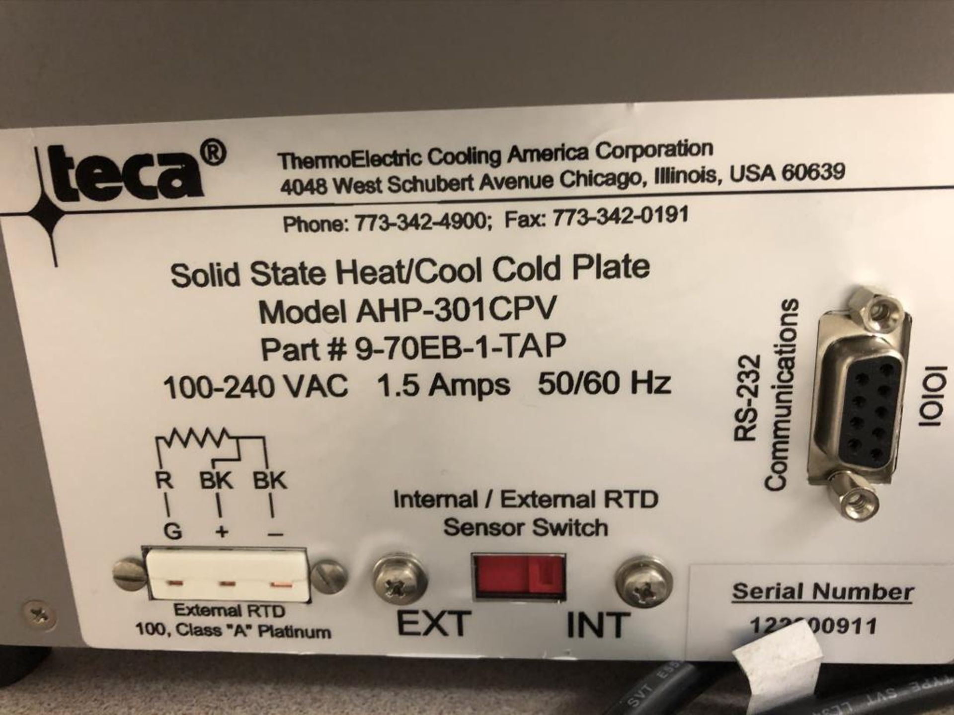 Heat/ Cold Plate - Image 2 of 2
