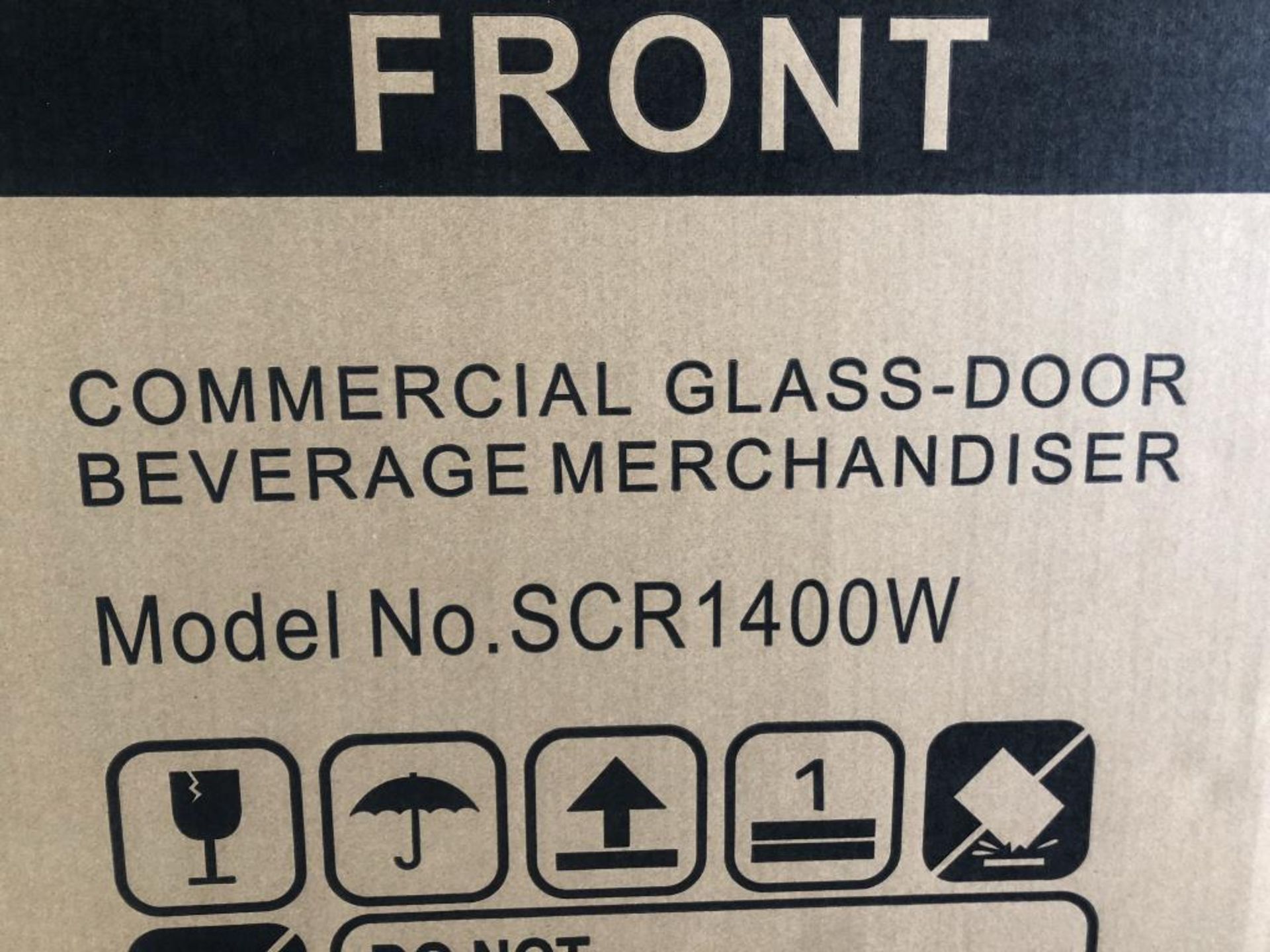 Summit SCR1400W Glass Door Bev. Fridge *New* - Image 4 of 5