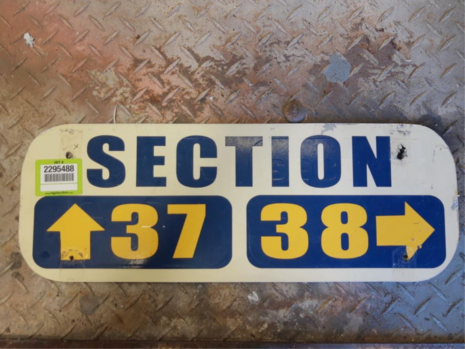 Direction Section Sign