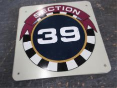 Section 39 Sign