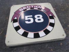 Section 58 Sign
