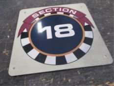 Section 18 Sign