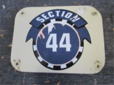 Section 44 Sign