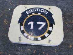 Section 17 Sign