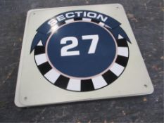 Section 27 Sign