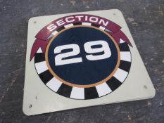 Section 29 Sign