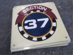 Section 37 Sign