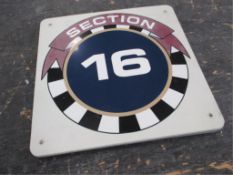 Section 16 Sign