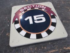 Section 15 Sign