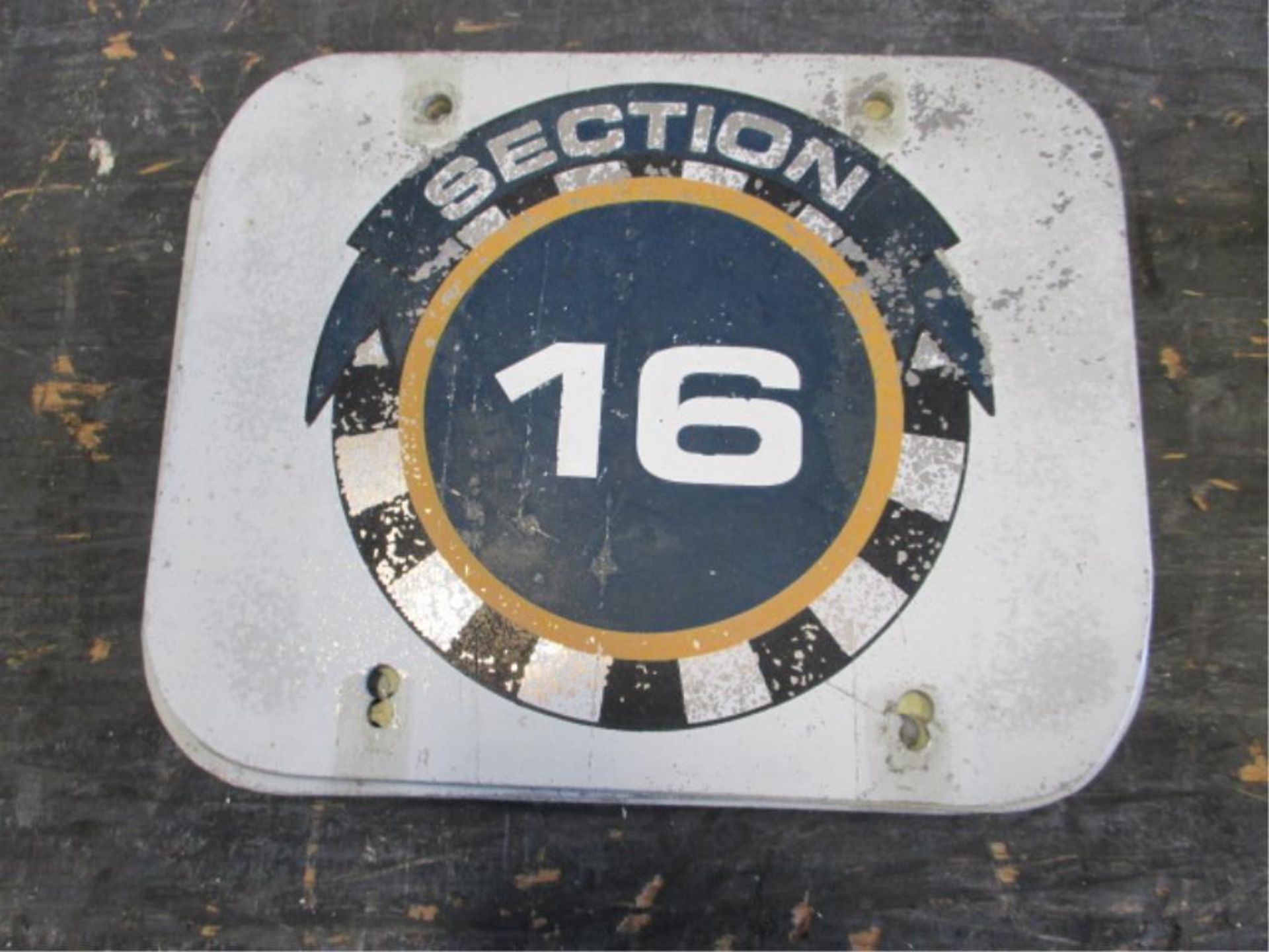 Section 16 Sign