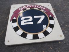 Section 27 Sign