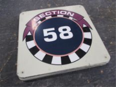 Section 58 Sign