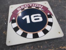 Section 16 Sign