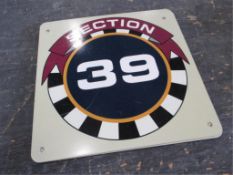 Section 39 Sign