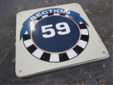 Section 59 Sign