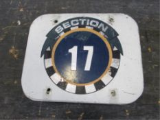 Section 17 Sign