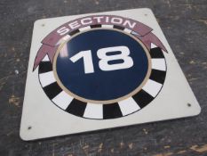 Section 18 Sign