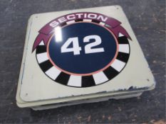 Section 42 Sign