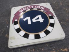 Section 14 Sign