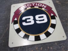 Section 39 Sign