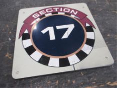 Section 17 Sign