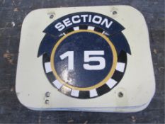 Section 15 Sign