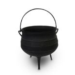 VICTORIAN CAST METAL CAULDRON