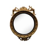 REGANCY STYLE CONVEX MIRROR